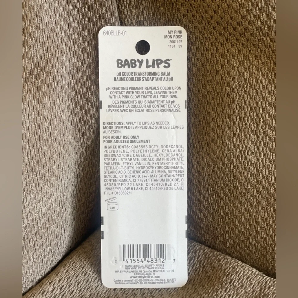 Maybelline's 'Baby Lips' Glow Lip Balm - My Pink, mon rose #01
